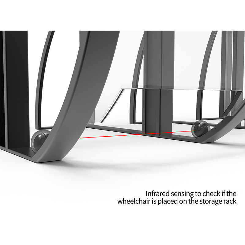 Self-service Wheelchair Storage Rack